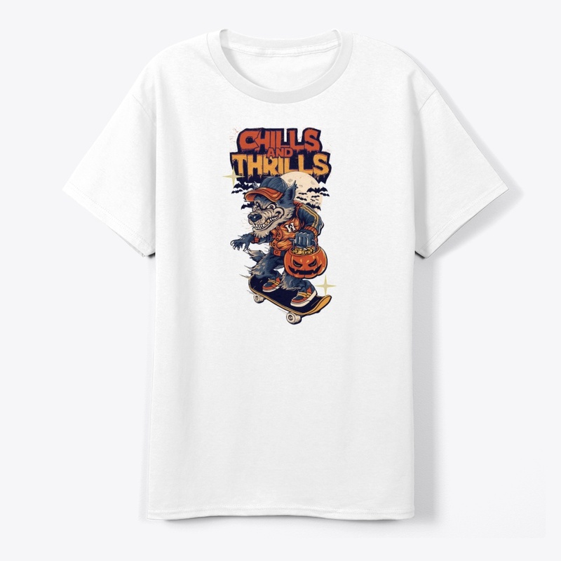 Chills and Thrills Halloween Skater