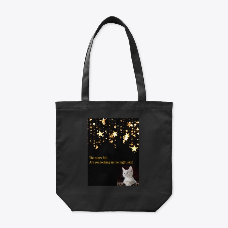 The stars fall organic bag