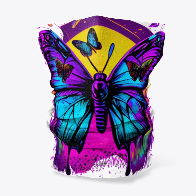 Butterfly Flower Women's Apparel 