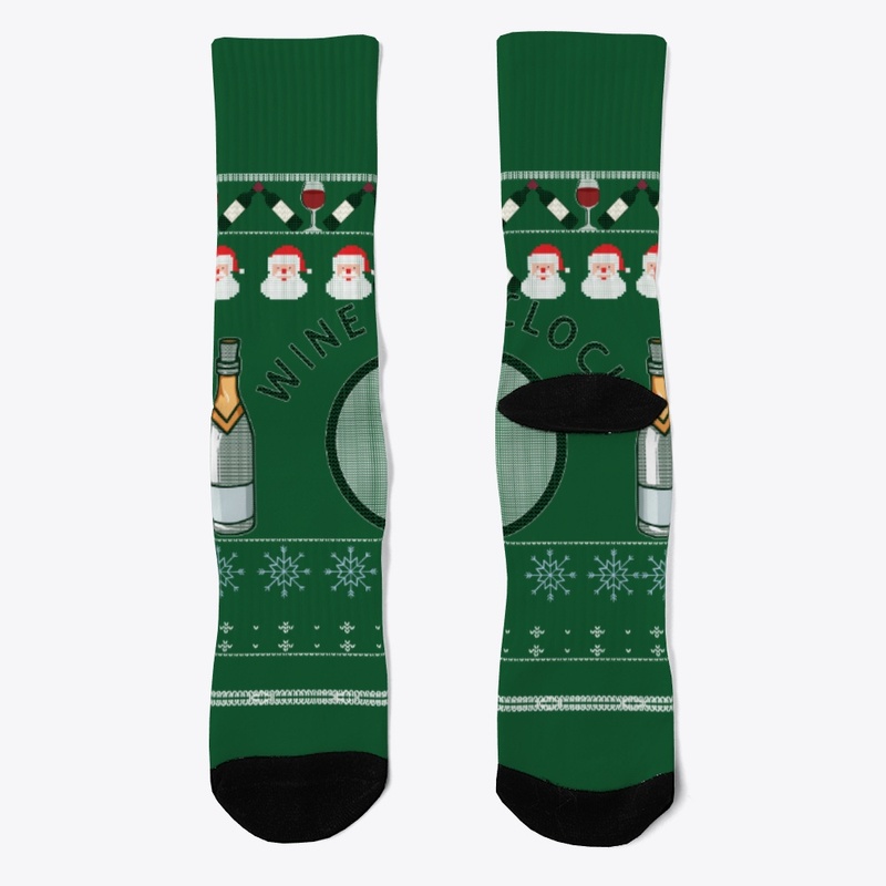 Funny WINE Ugly Christmas Sweater