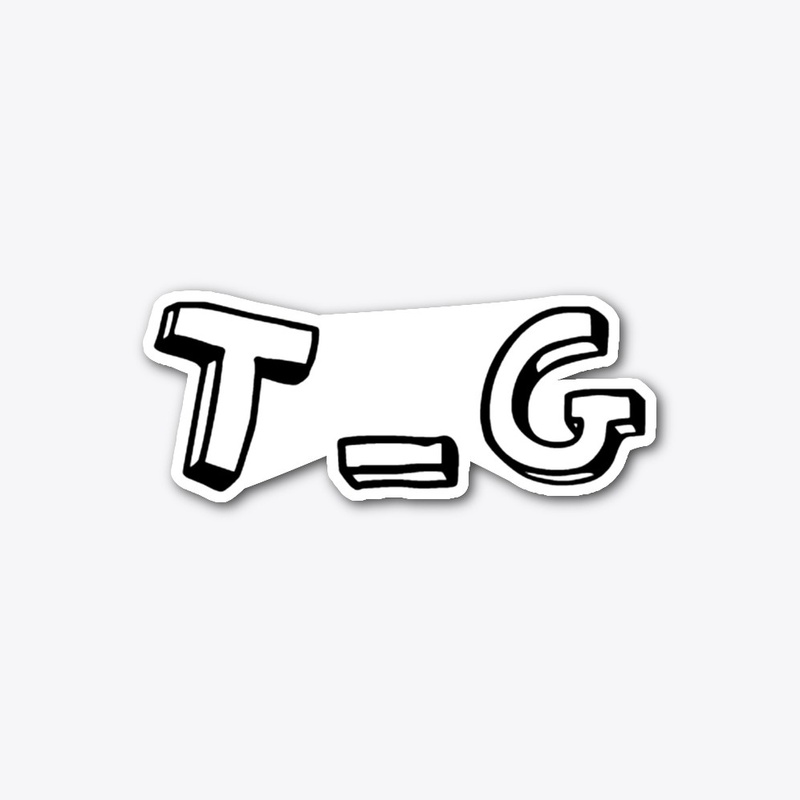basic logo sticker