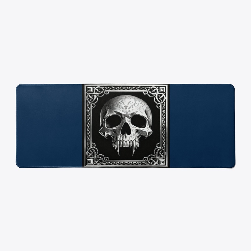 Rocker Skull Border Design