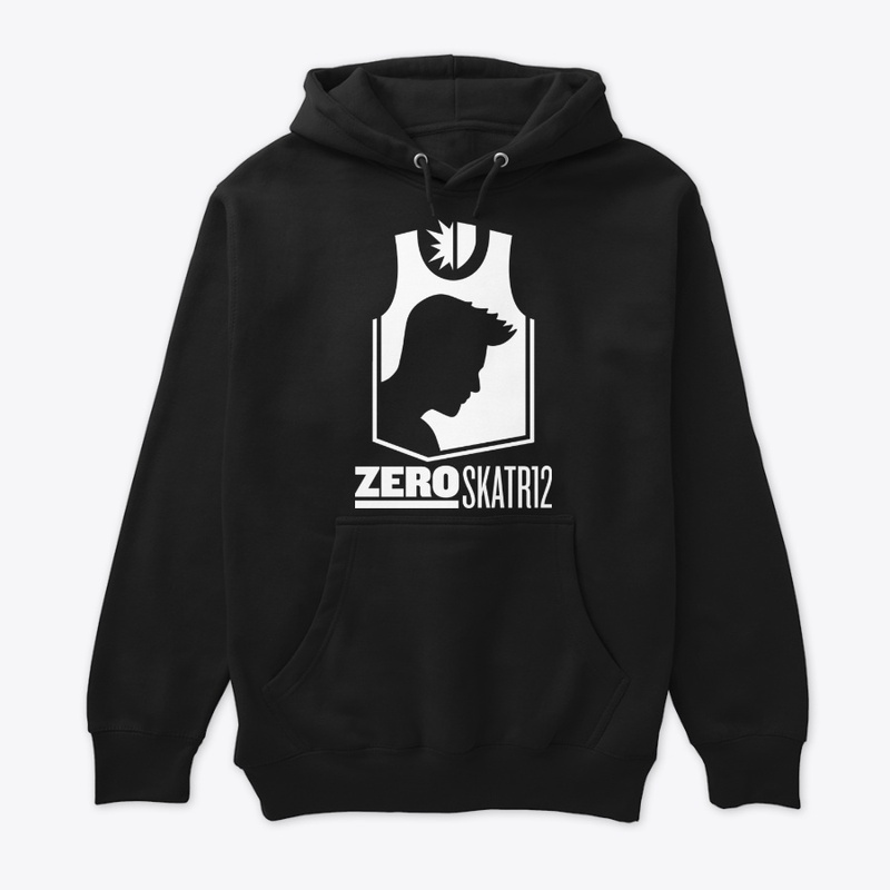 Zeroskatr12 Hoodie White