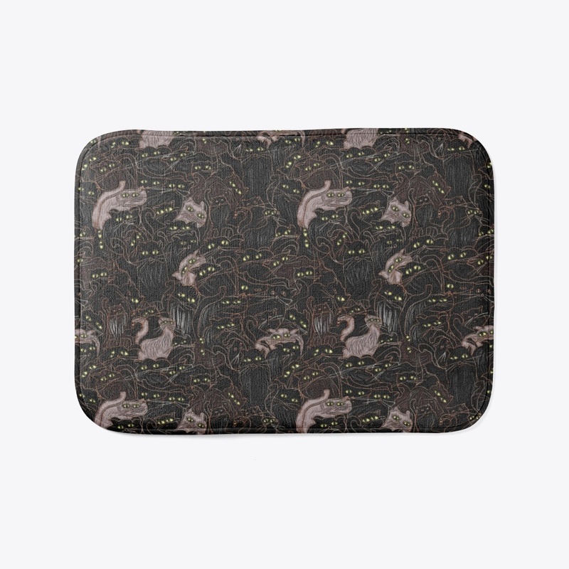Black Cats Pattern