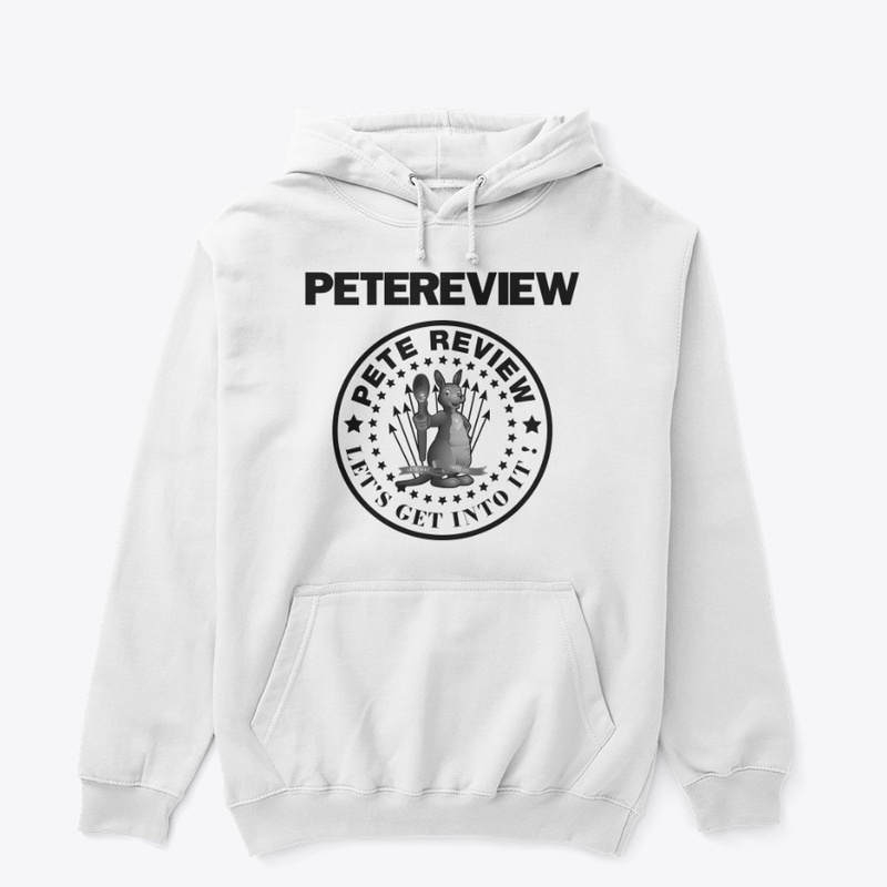 PeteReview Merch Black and White