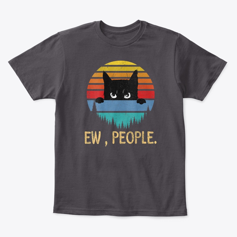 Womens Ew, People Black Cat Vintage