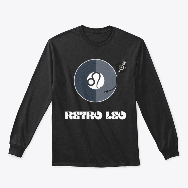 Vinyl Record and Leo Zodiac Collection.
