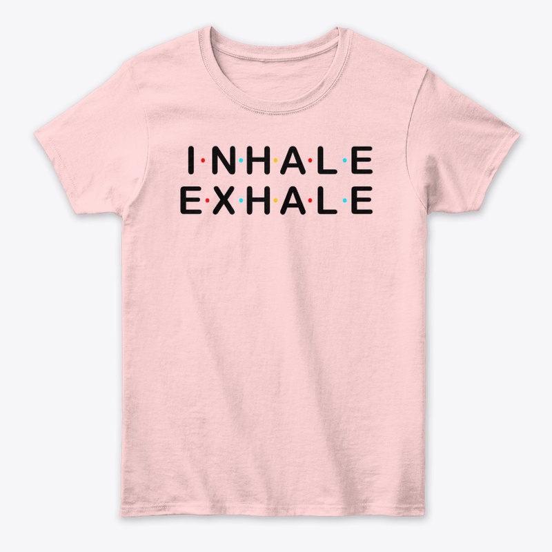 Yoga inhale exhale t-shirt