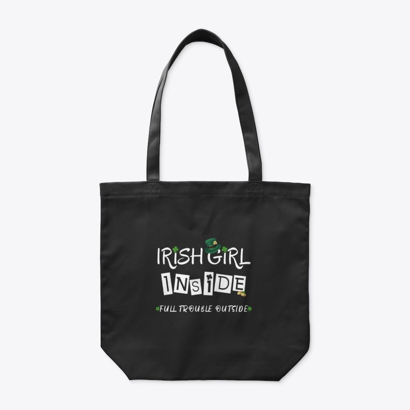 Irish girl inside -S.Patrick day