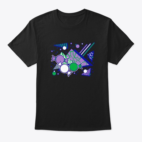 Sweet Pride   Genderqueer Black T-Shirt Front