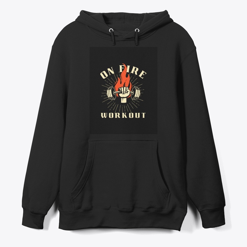 On fire workout '' Graphics T-shirt
