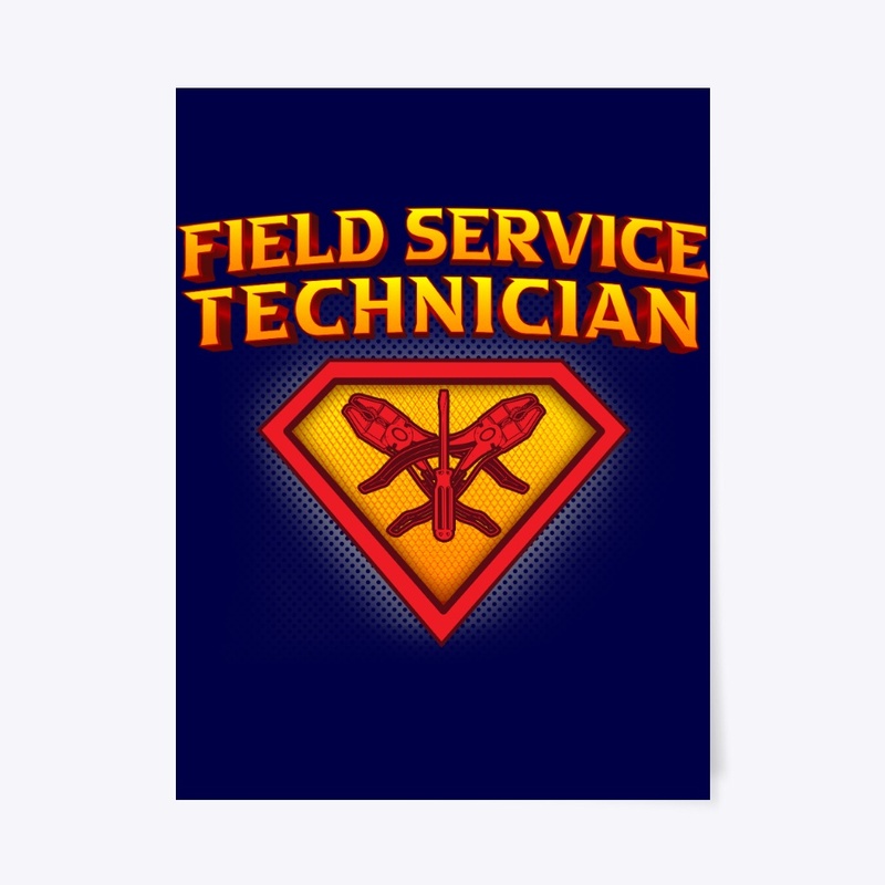 Superhero Field Service Technician Life