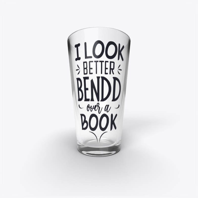 i look better bent over a book