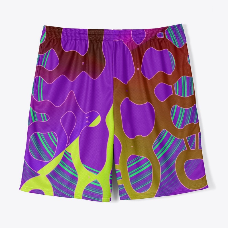 Asymmetrical purple design by Code03