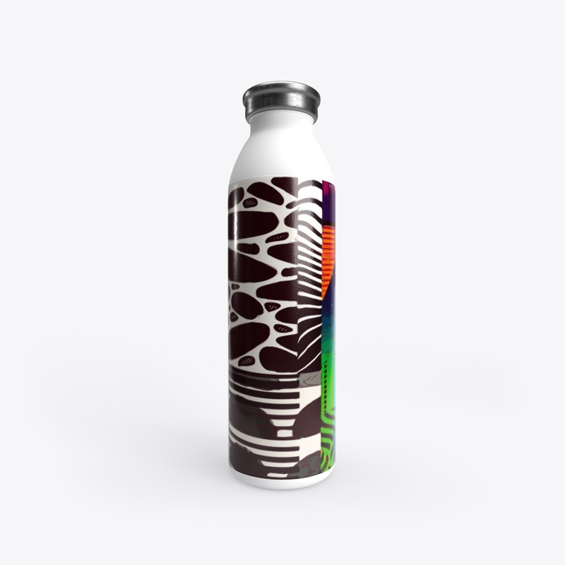 Black White Geometric Pattern 