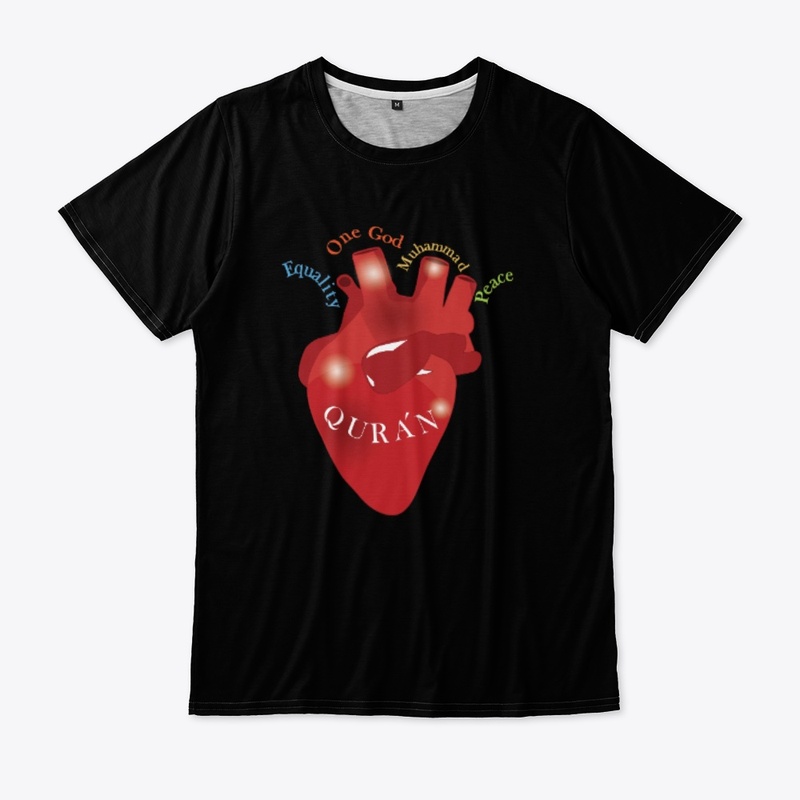 Quran and Chambers of Heart - T-Shirt