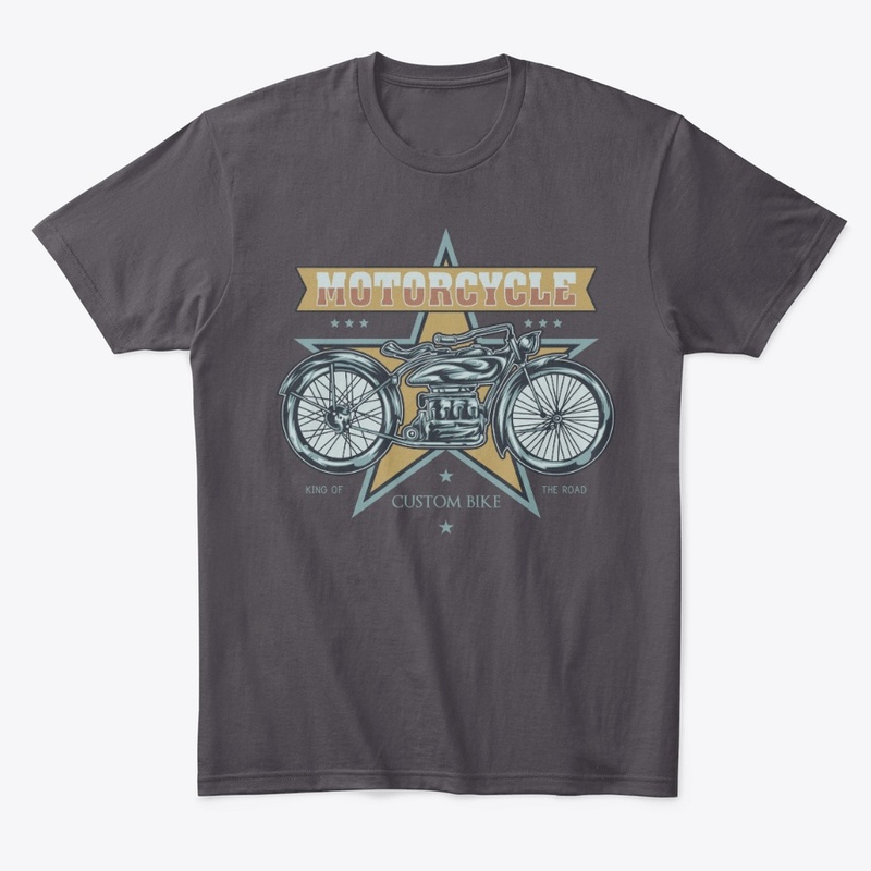 Motorcycle Custom Bike T-shirt Design