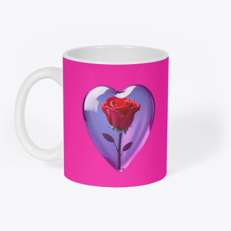 Love in a Heart Mug