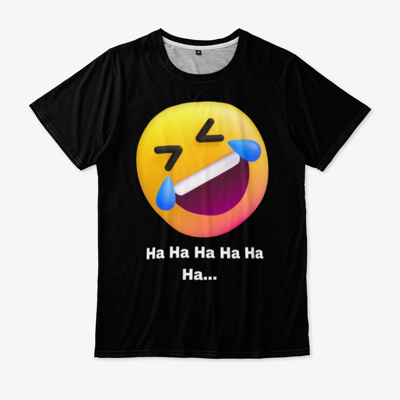 Laughing Emoji printed Dress