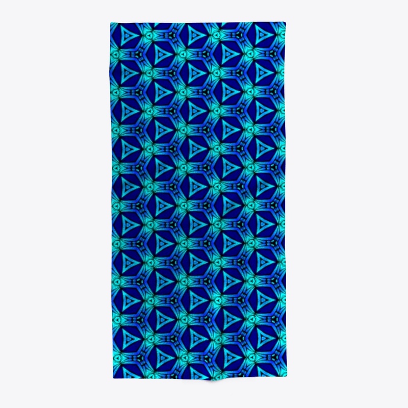 Blue Butterfly Kaleidoscope