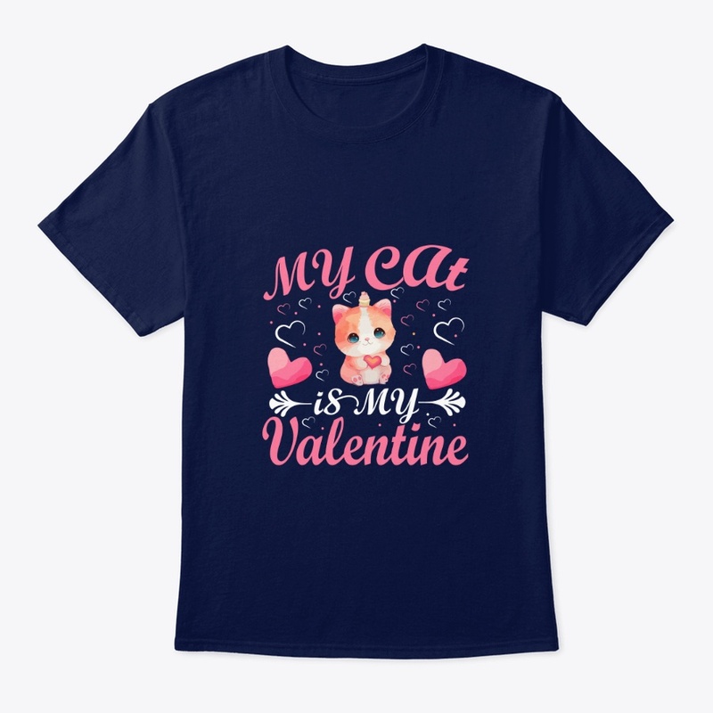 my cat is my valentine