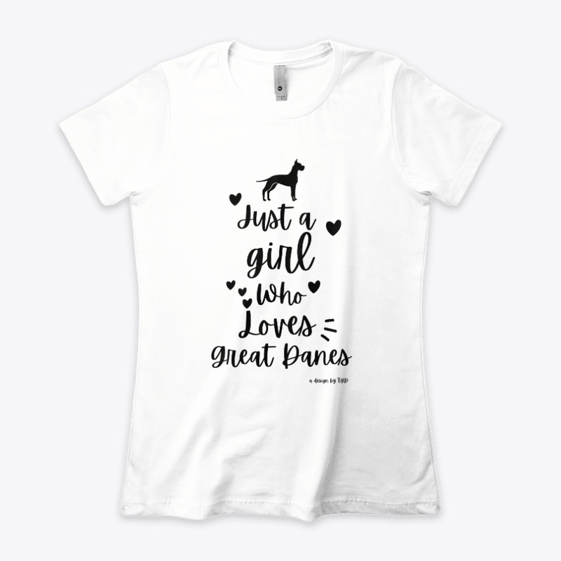 Just a girl who loves Great Danes.