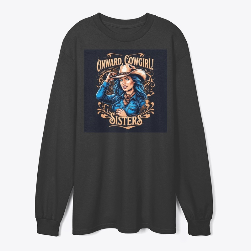 Cowgirl T-shirt Design