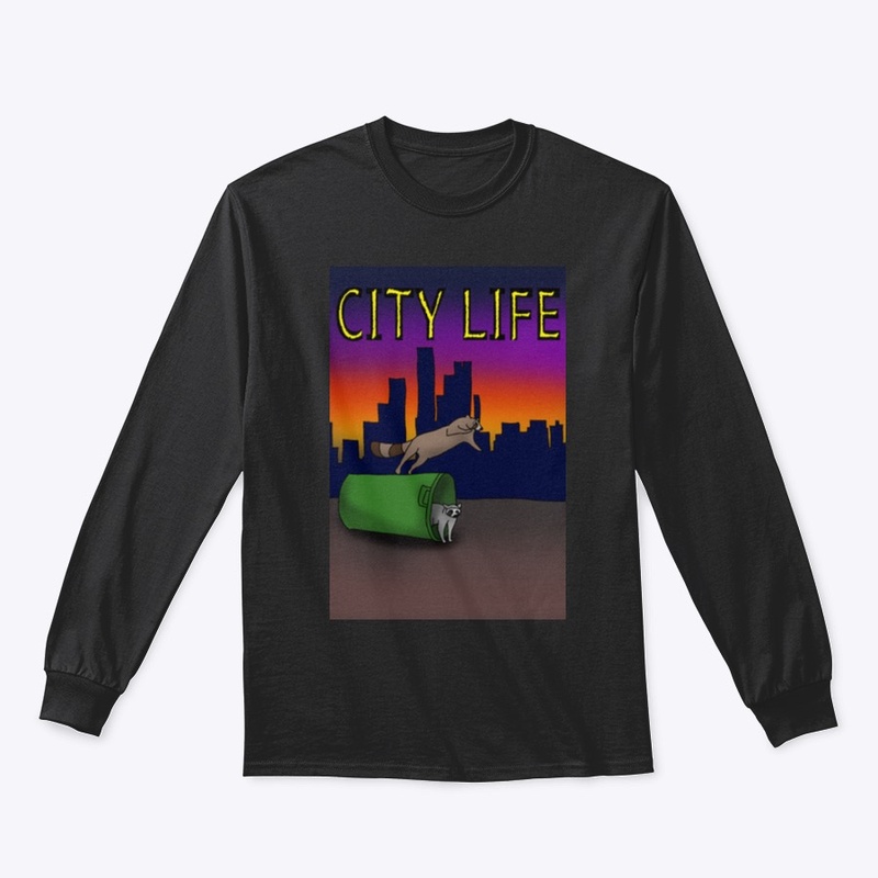 City Life Raccoon Design
