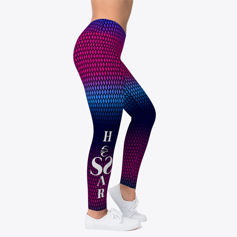 colorful net Leggings