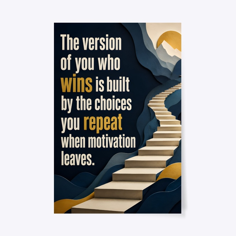 Choices Build Winners Print
