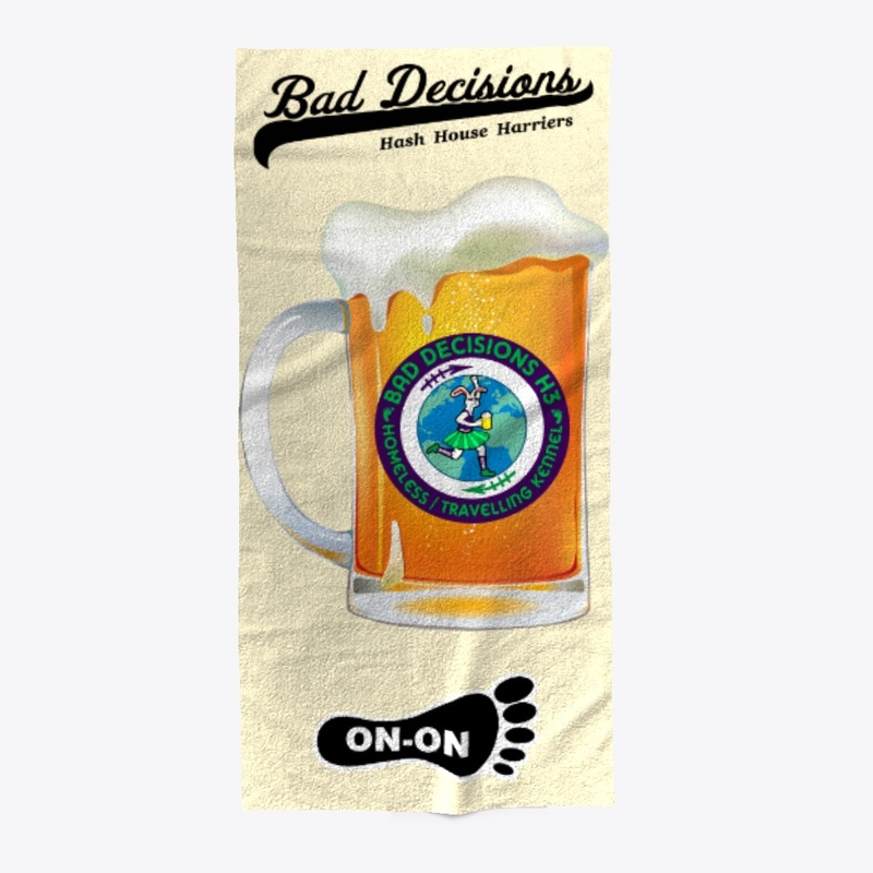 BDH3 Beer Beach Towel