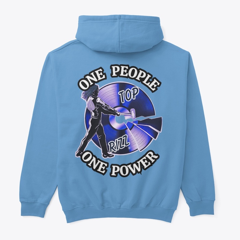 TOP RIZZ LOGO - ONE PEOPLE ONE POWER