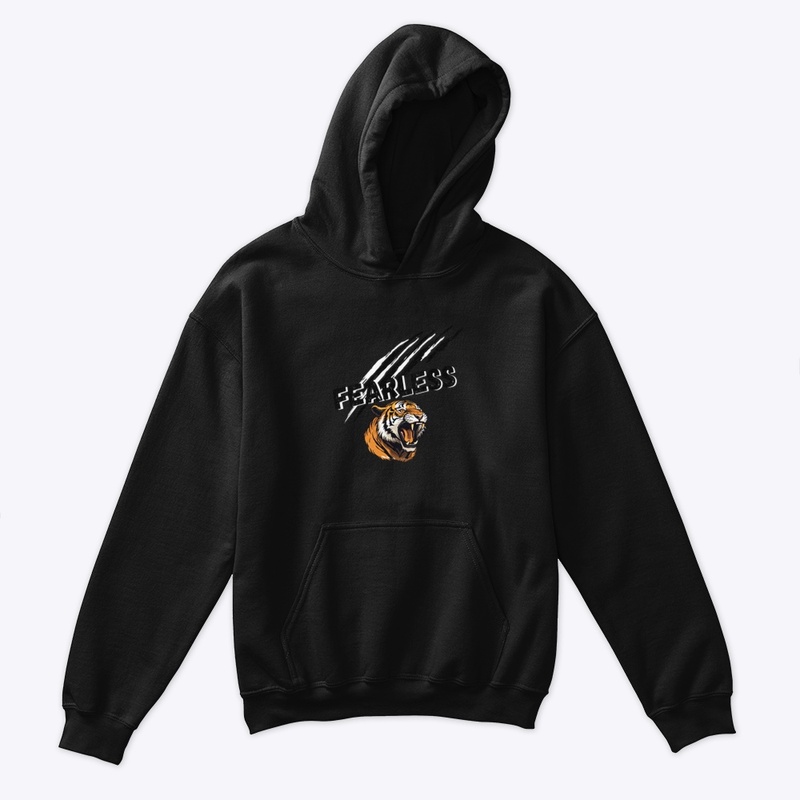 Kids fearless hoodie