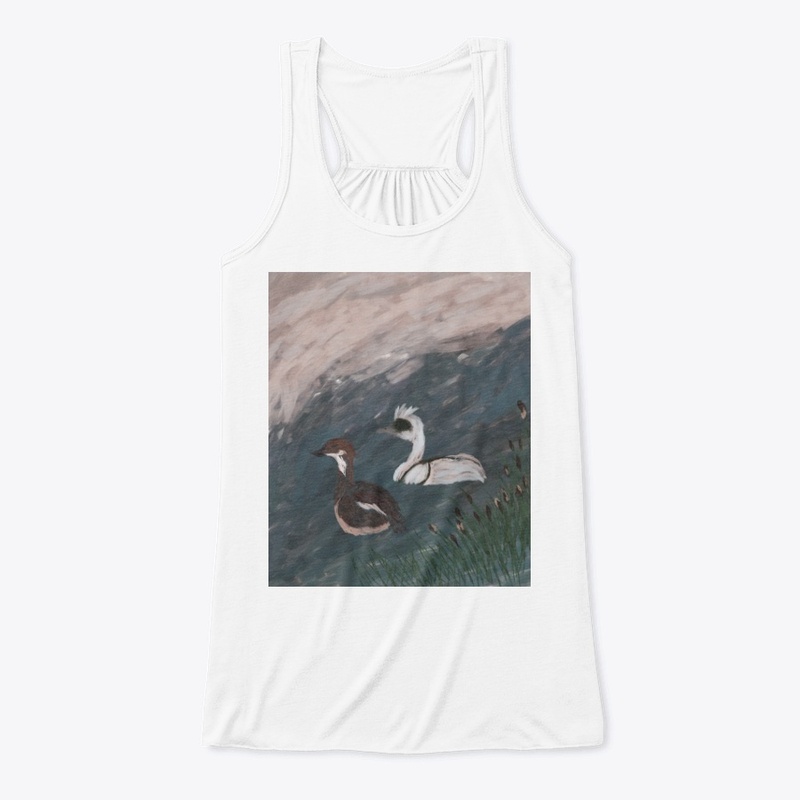 Pair of Smew