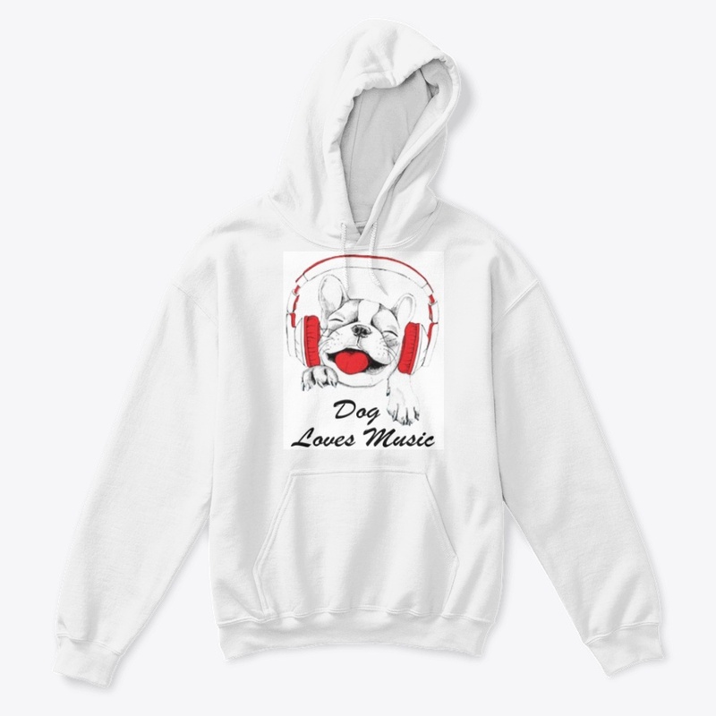 Pug & music t-shirt - fashion product