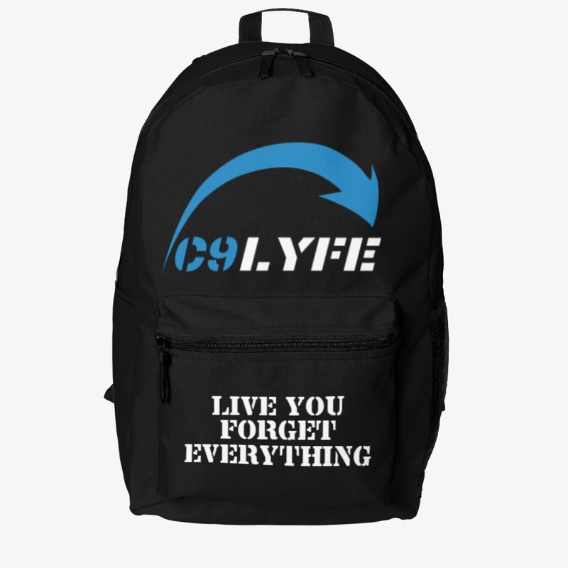 Backpack- White Logo