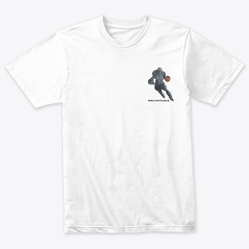 Stone Golem Basketball Double Sided Tee