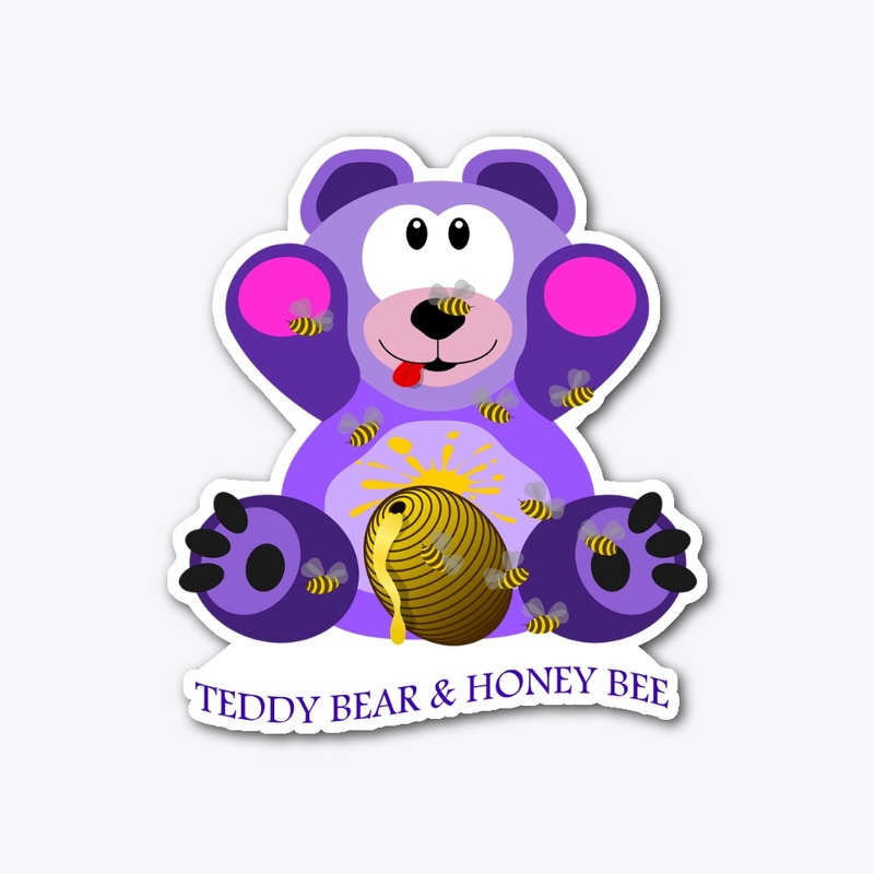 TEDDY BEAR & HONEY BEE