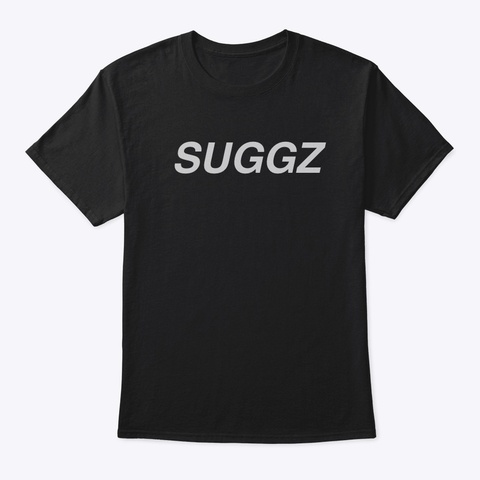 Suggz Black Camiseta Front