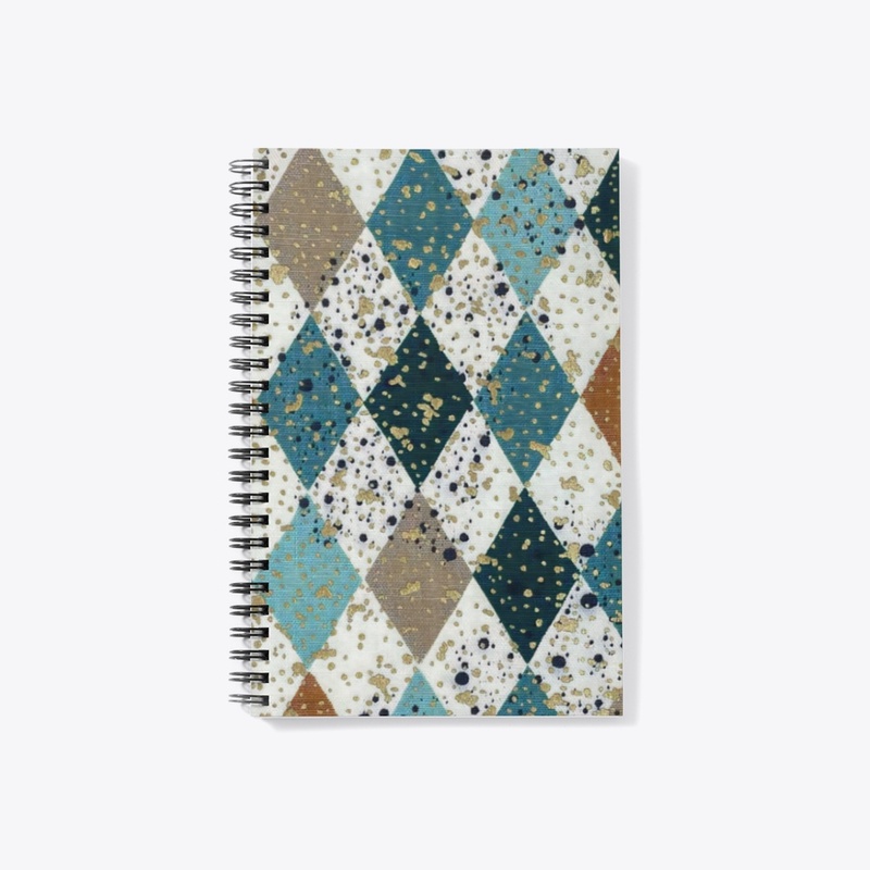 1960s DIAMOND PATTERN FABRIC