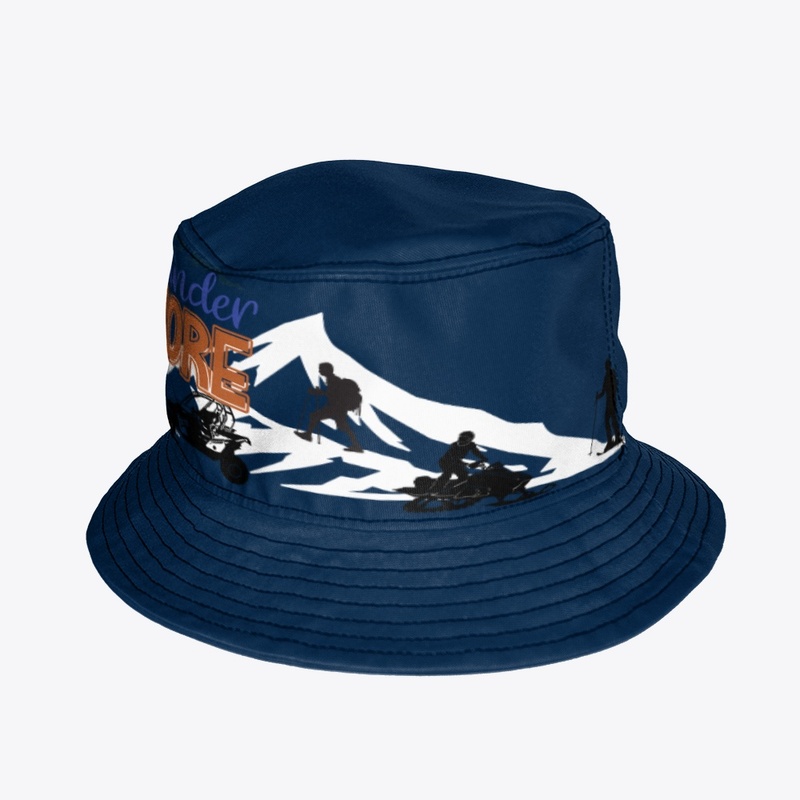 Wander More Fishing Hat