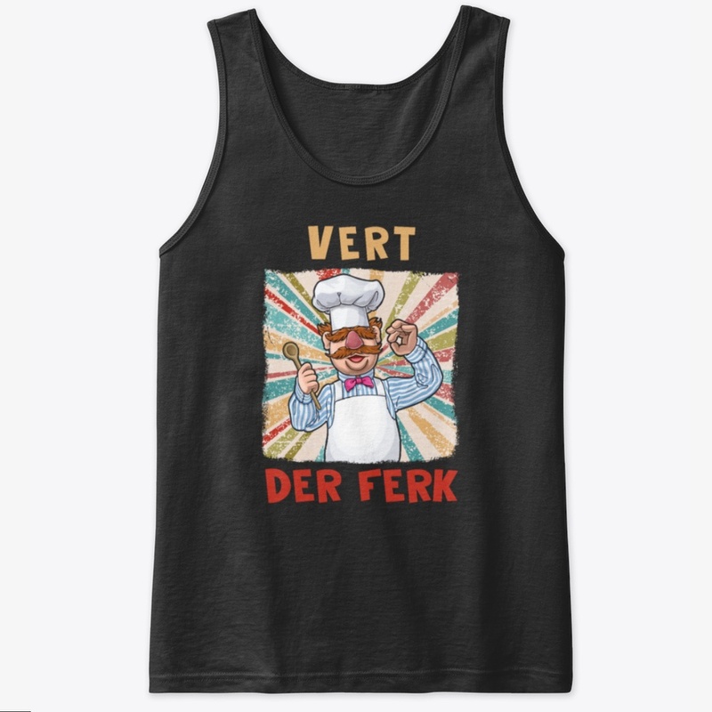 Retro Vintage Vert Der Ferk Hoodie