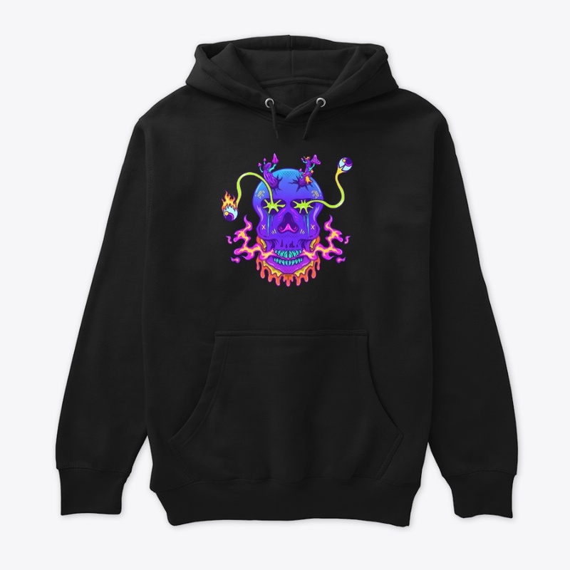 Psychedelic Skull T-Shirt