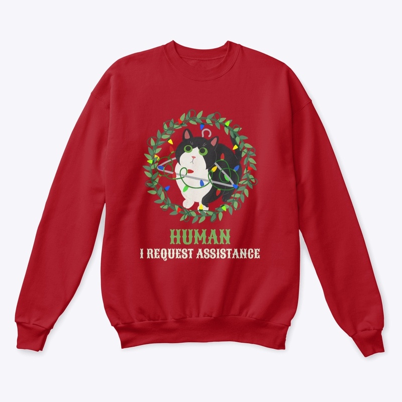 Meow Christmas sweatshirt 