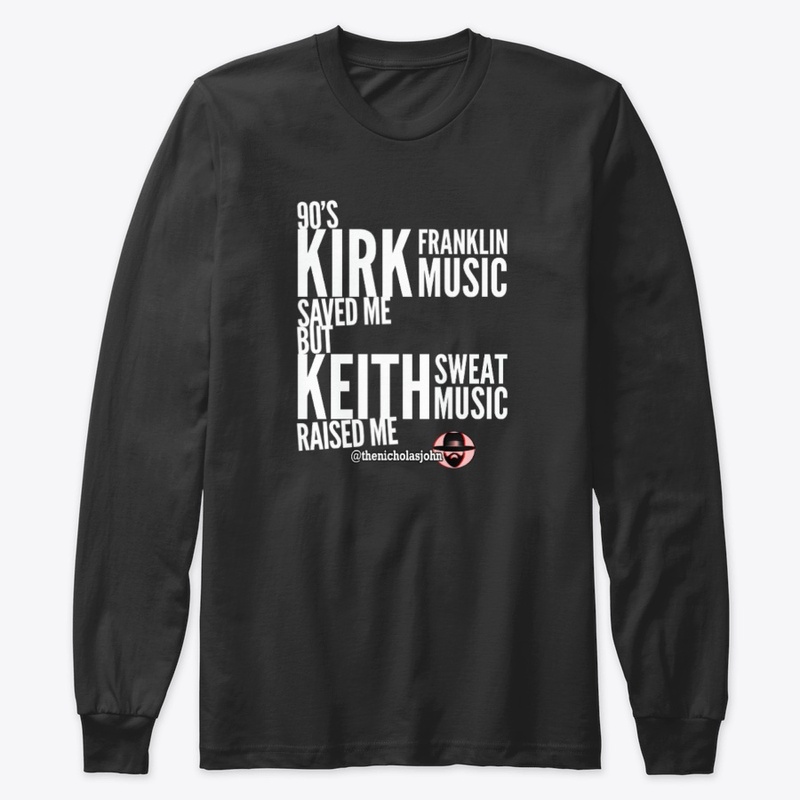90s Kirk But Keith Music White Tee