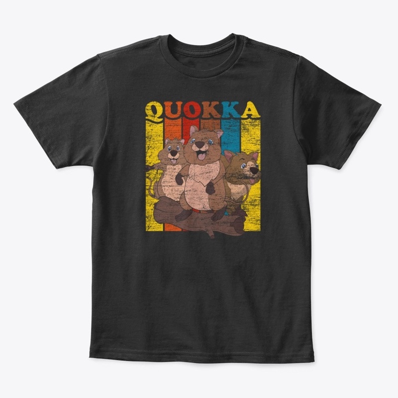 Retro Quokka - Aussie Cute Animal Lover