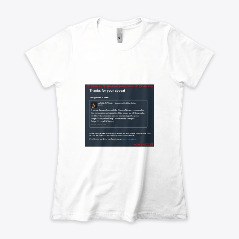 My Twitter Appeal Notice Swag