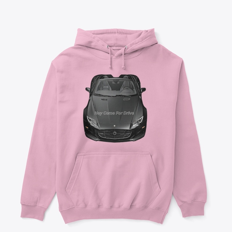 UNisex pullover Hoodie in car design
