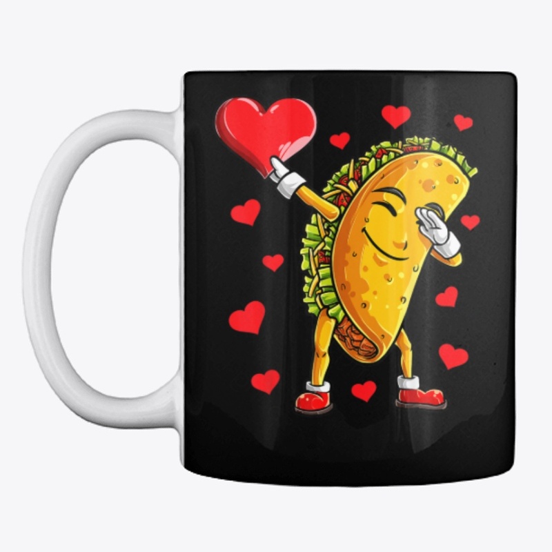 Dabbing Taco Valentines Day