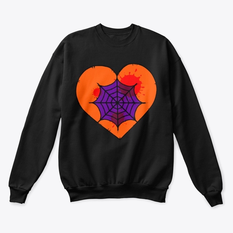Horror Heart (Orange/Purple)